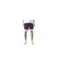 Short De Jogging Motif/style Rayé Homme Bleu Marine Pretty Green-1