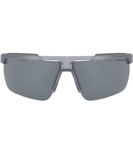 Wrap Sport Sunglasses One Size Light Grey Nike