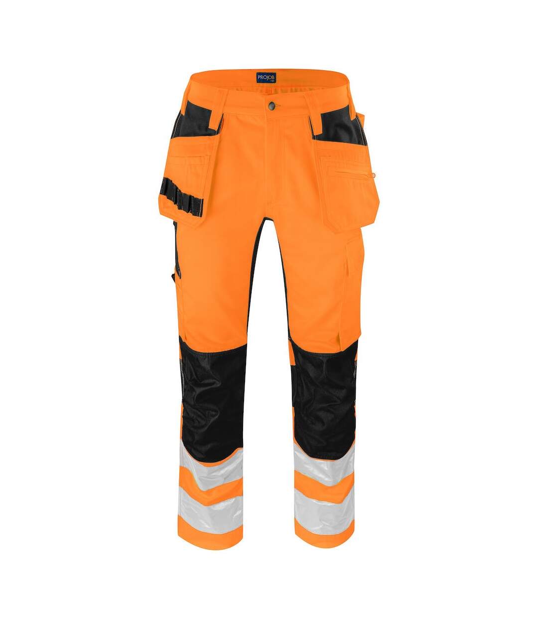 Projob - Pantalon cargo - Homme (Orange / Noir) - UTUB621