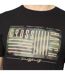 Mens wenfore t-shirt black Crosshatch-3