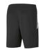 Mens Teamliga Logo Training Football Shorts Black White Puma-3