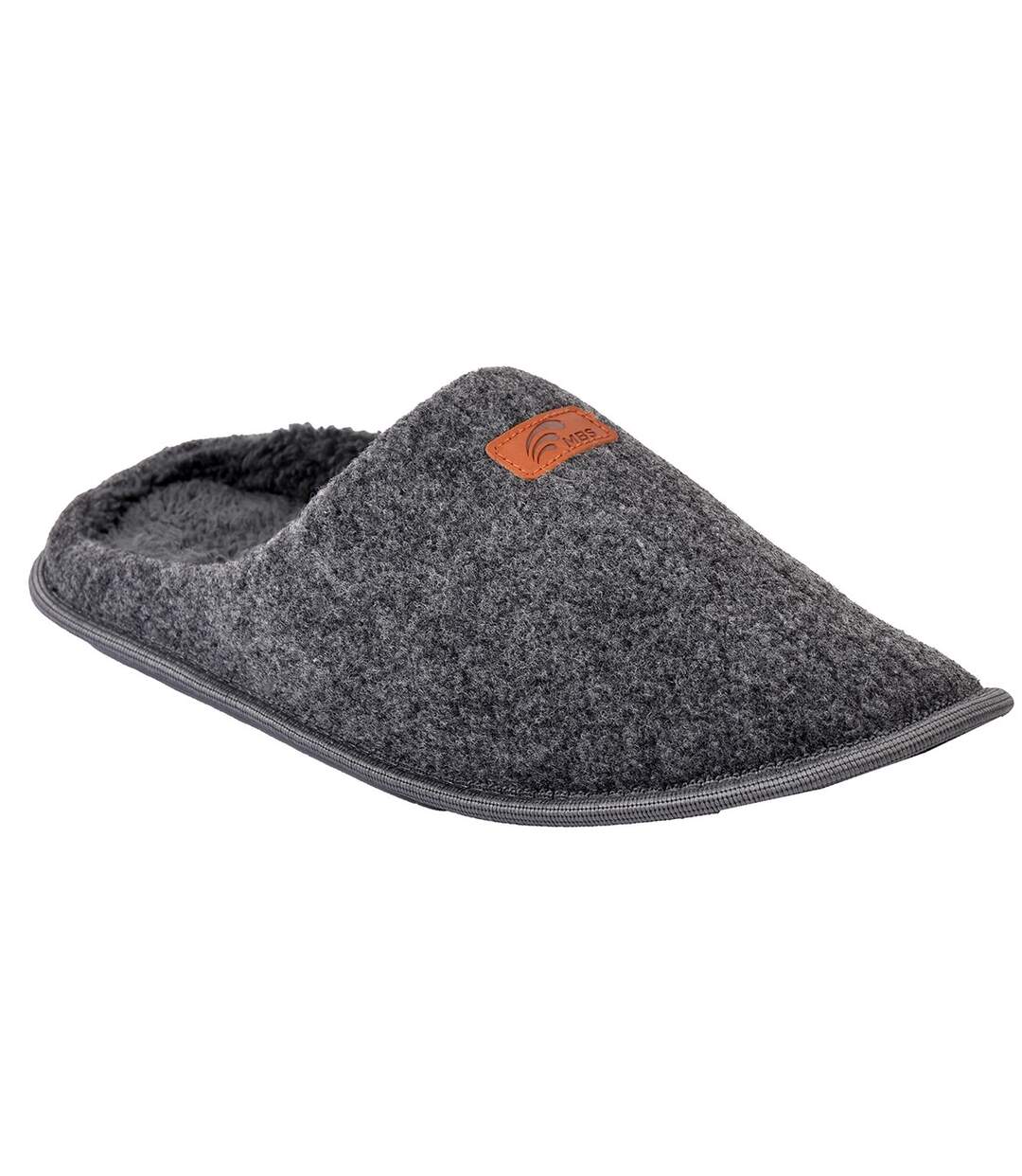 Pantoufle HOMME SUEDINE MBS00650 GRIS