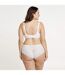 Soutien-gorge grand maintien blanc Confidentielle