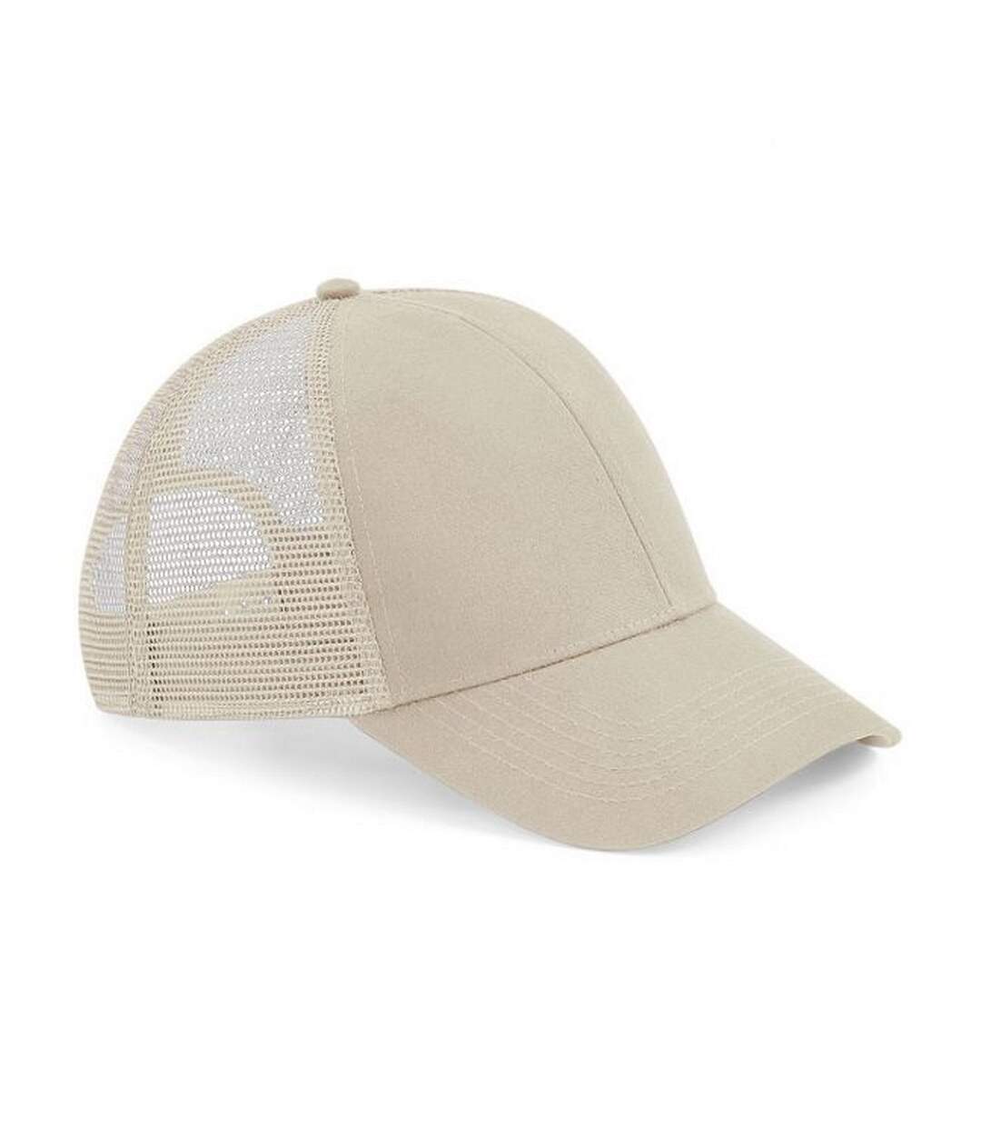 Unisex Adult Trucker Cap Sand Beechfield-2