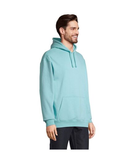 Sweat À Capuche Condor Adulte Turquoise SOLS