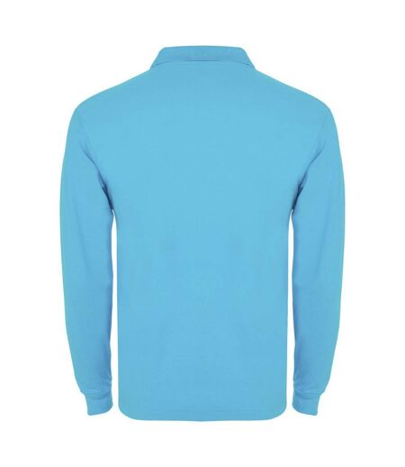 Roly Mens Estrella Long-Sleeved Polo Shirt (Turquoise) - UTPF4296