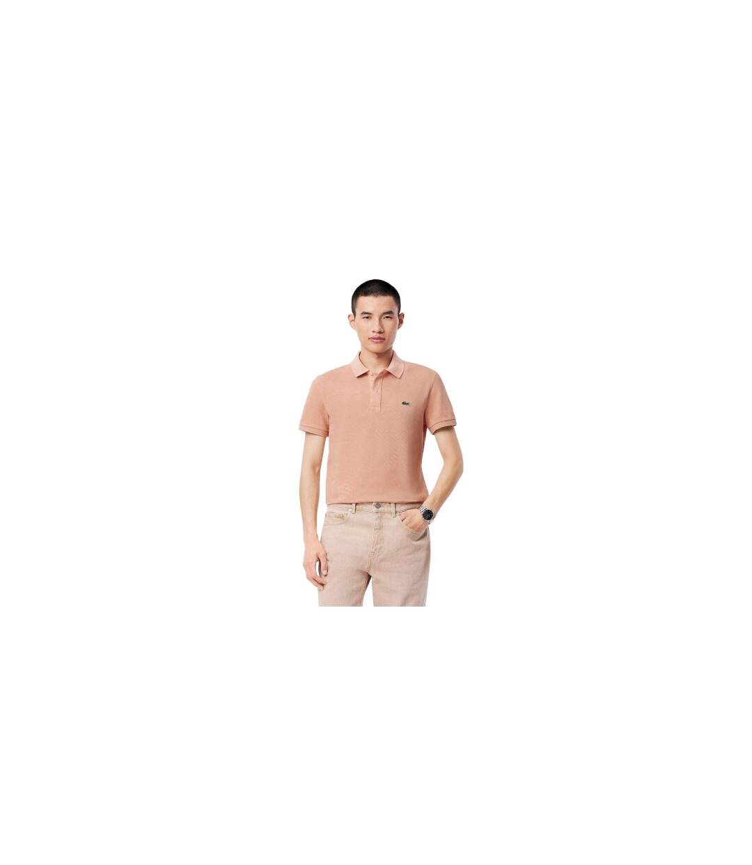 Polo L.12.12 Homme Orange Lacoste-1