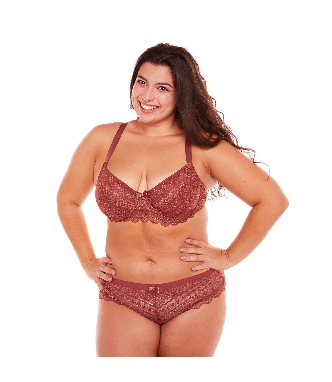 Soutien-gorge grand maintien caramel Espérance