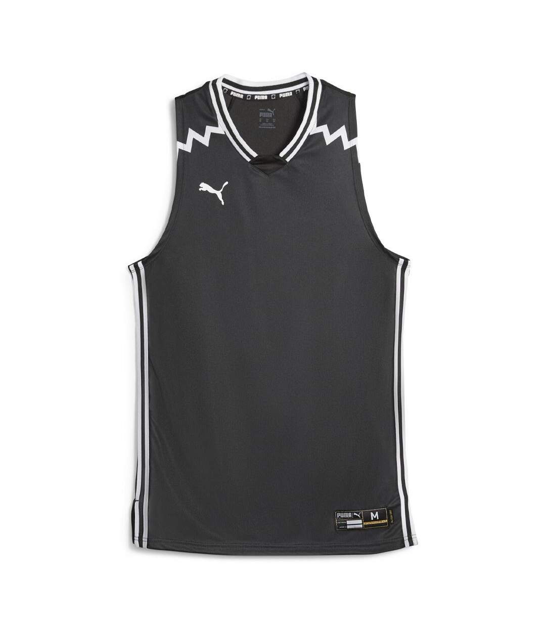 Débardeur de sport noir homme puma hoops-1