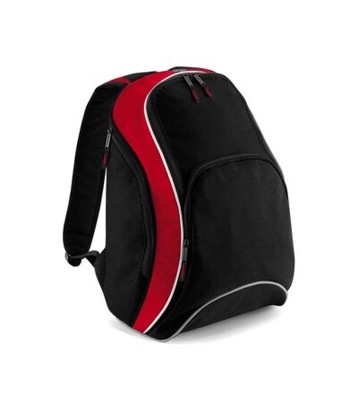 Bagbase Teamwear Knapsack (Black/Classic Red) (One Size) - UTPC5761