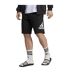 Mens Terry Oversized Logo Shorts Black Adidas-1