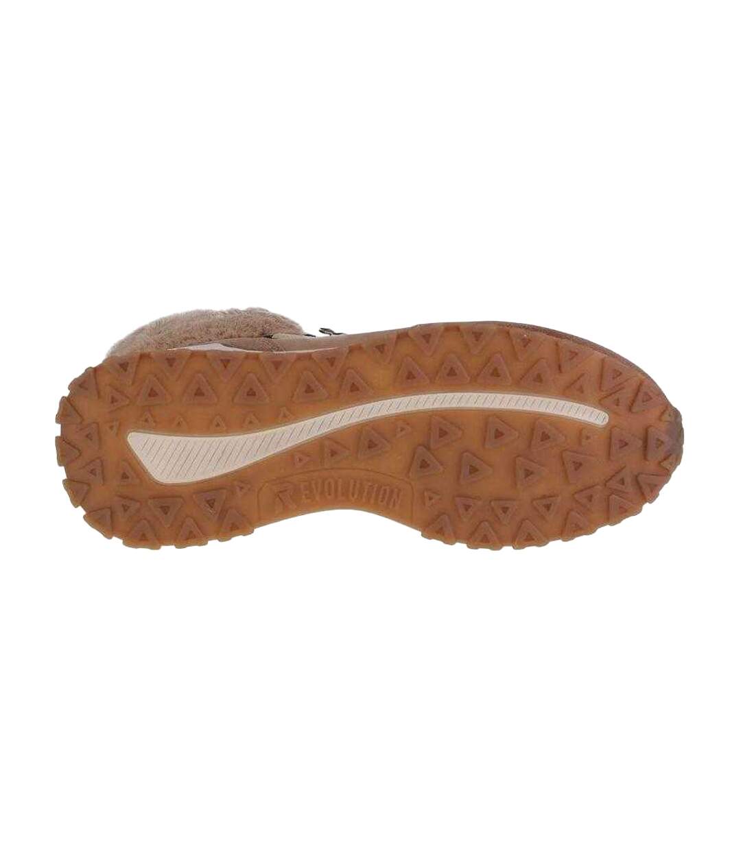 Chaussures Evolution Femme Marron Beige Rieker-4