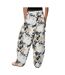 Jean baggy blanc/noir femme kaporal vener-2