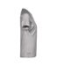 Womens/ladies Cooldry T-shirt Grey Melange Tee Jays-4