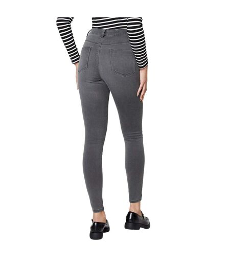 Jean 7/8 femme gris Dorothy Perkins