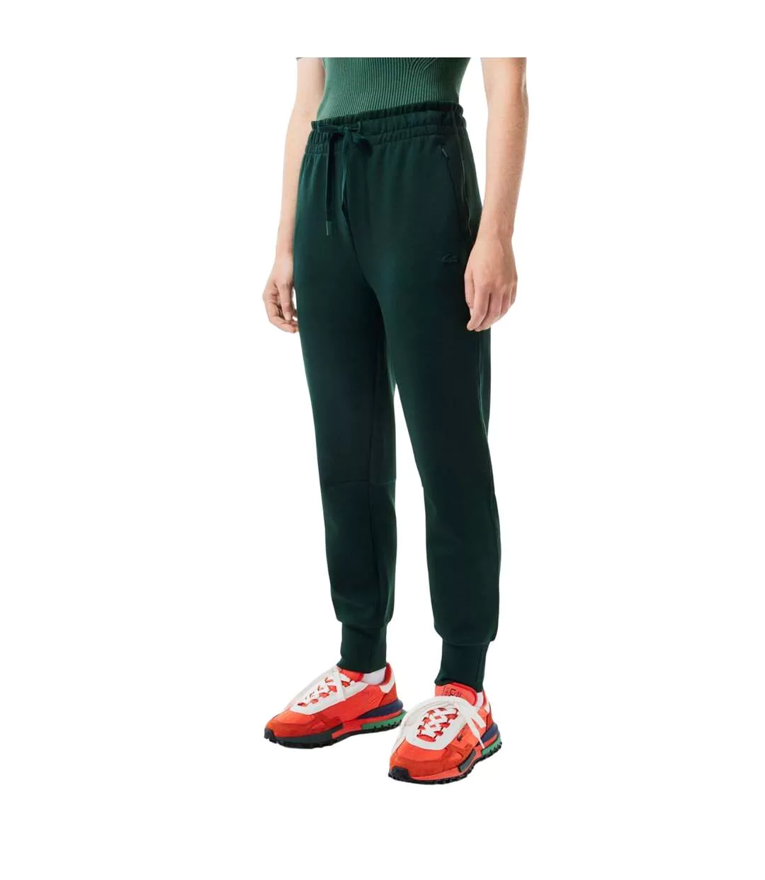 Pantalon De Jogging Femme Vert Lacoste-4