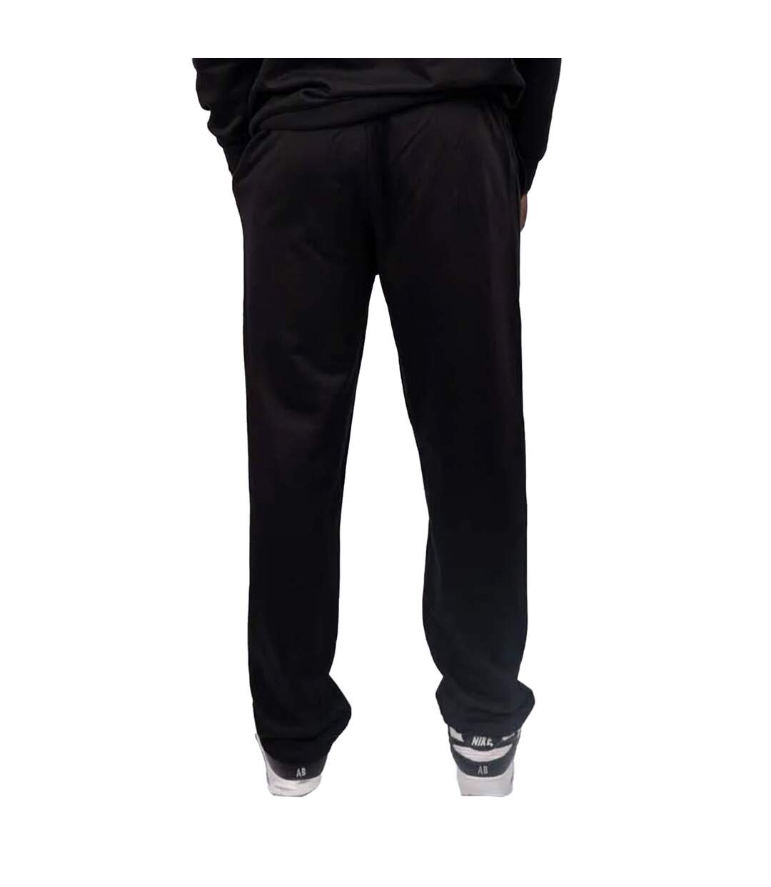 Mens Champions Jogging Bottoms Black Mercier-2