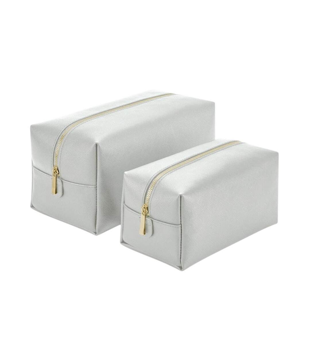 Trousse De Toilette Boutique 14 Cm X 28 Cm X 14 Cm Gris Clair Bagbase-2