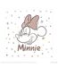 Disney - Imprimé M IS FOR MINNIE (Rose / Blanc) (40 cm x 40 cm) - UTPM5348