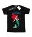 Disney - T-shirt THE LITTLE MERMAID LINE ARIEL - Femme (Noir) - UTBI17637-1