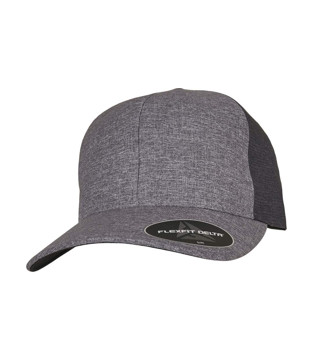 Casquette trucker flexfit delta adulte bleu / charbon chiné Yupoong