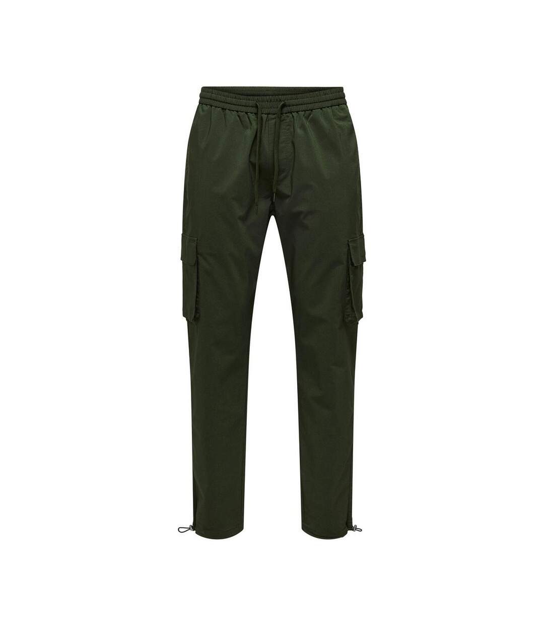 Pantalon À Poches Homme Kaki Only-2