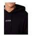 Sweat À Capuche Motif/style Logo Homme Noir Vif Guess-4