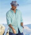 Krepová košeľa Santorini Atlas For Men