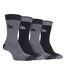 4 Paires Chaussettes de Randonnée Homme Polyester-1