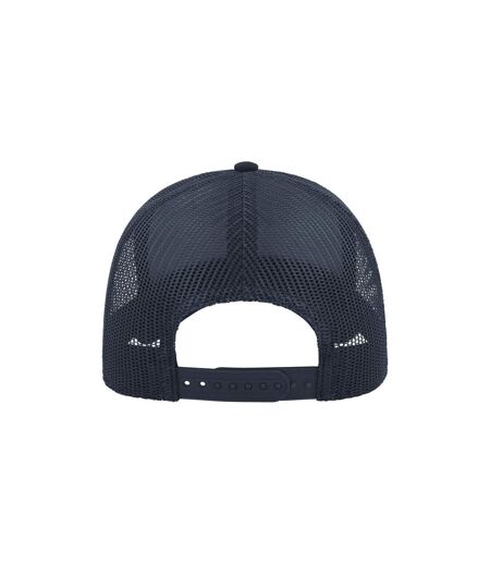 Casquette Style Trucker Rapper Mixte Bleu Marine Atlantis
