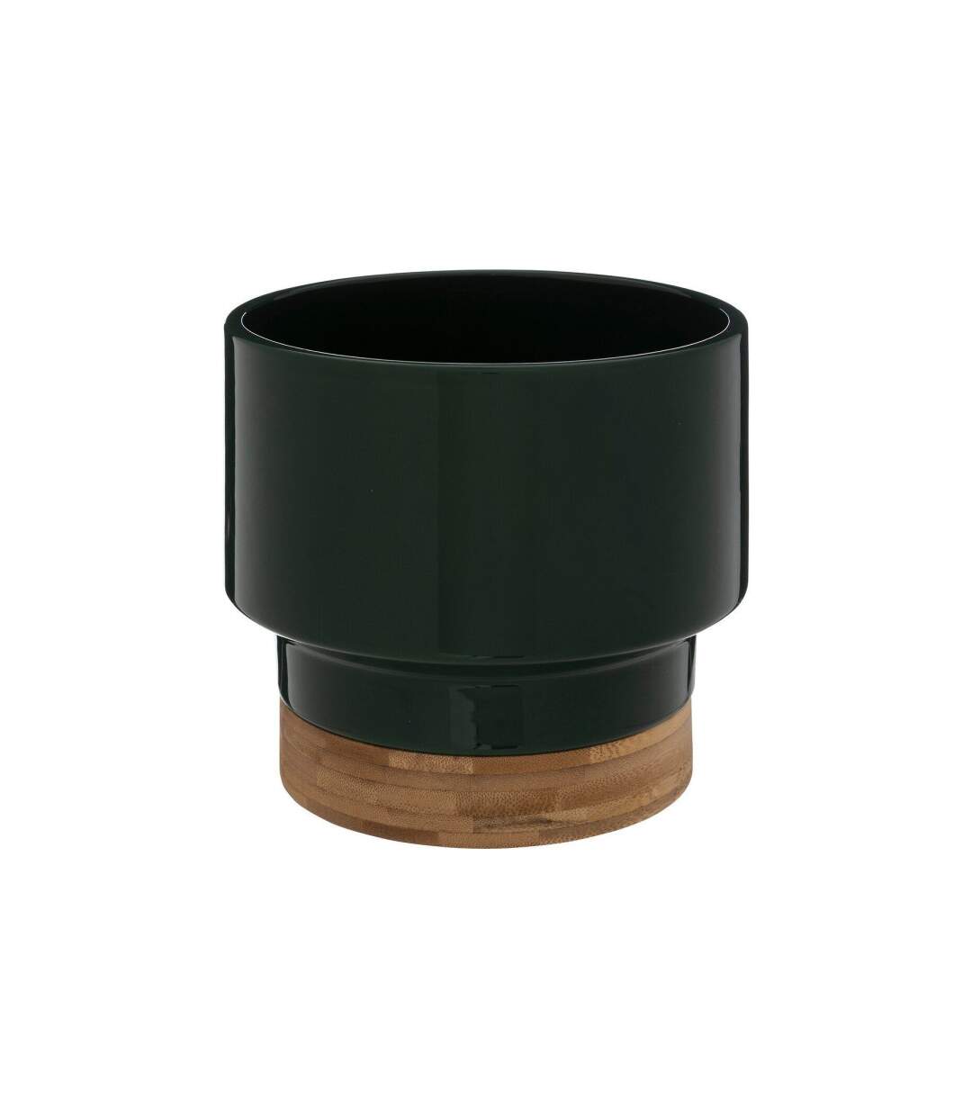 Cache-Pot Design Le Collectionneur 16cm Vert Foncé-1