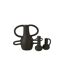 Vase Design 4 Poignées Bali 36cm Noir-2