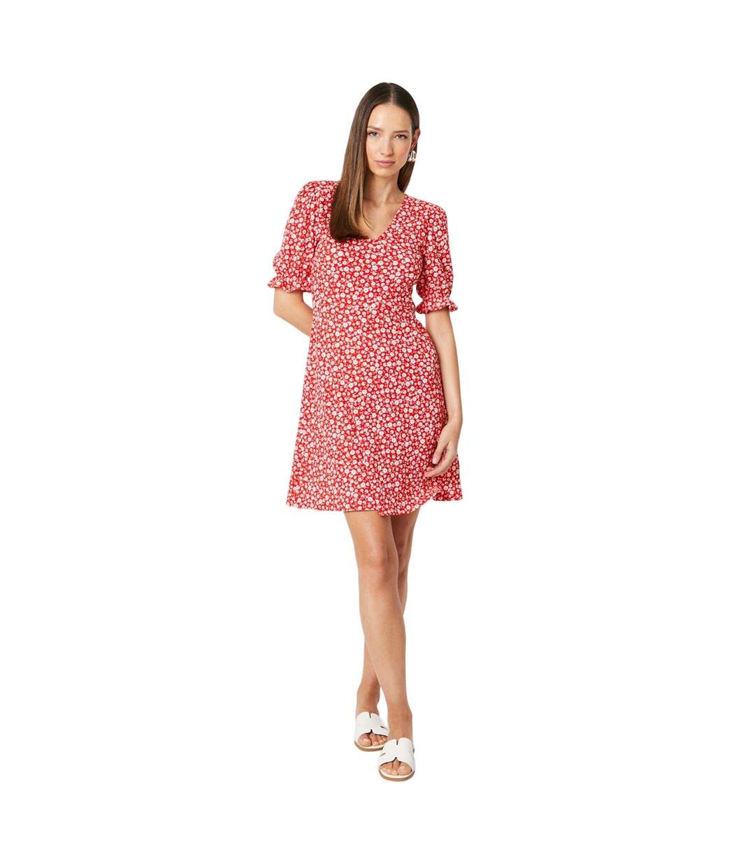 Mini robe femme rouge Dorothy Perkins-3
