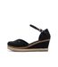 Sandales noires femme tommy hilfiger basic closed toe-1