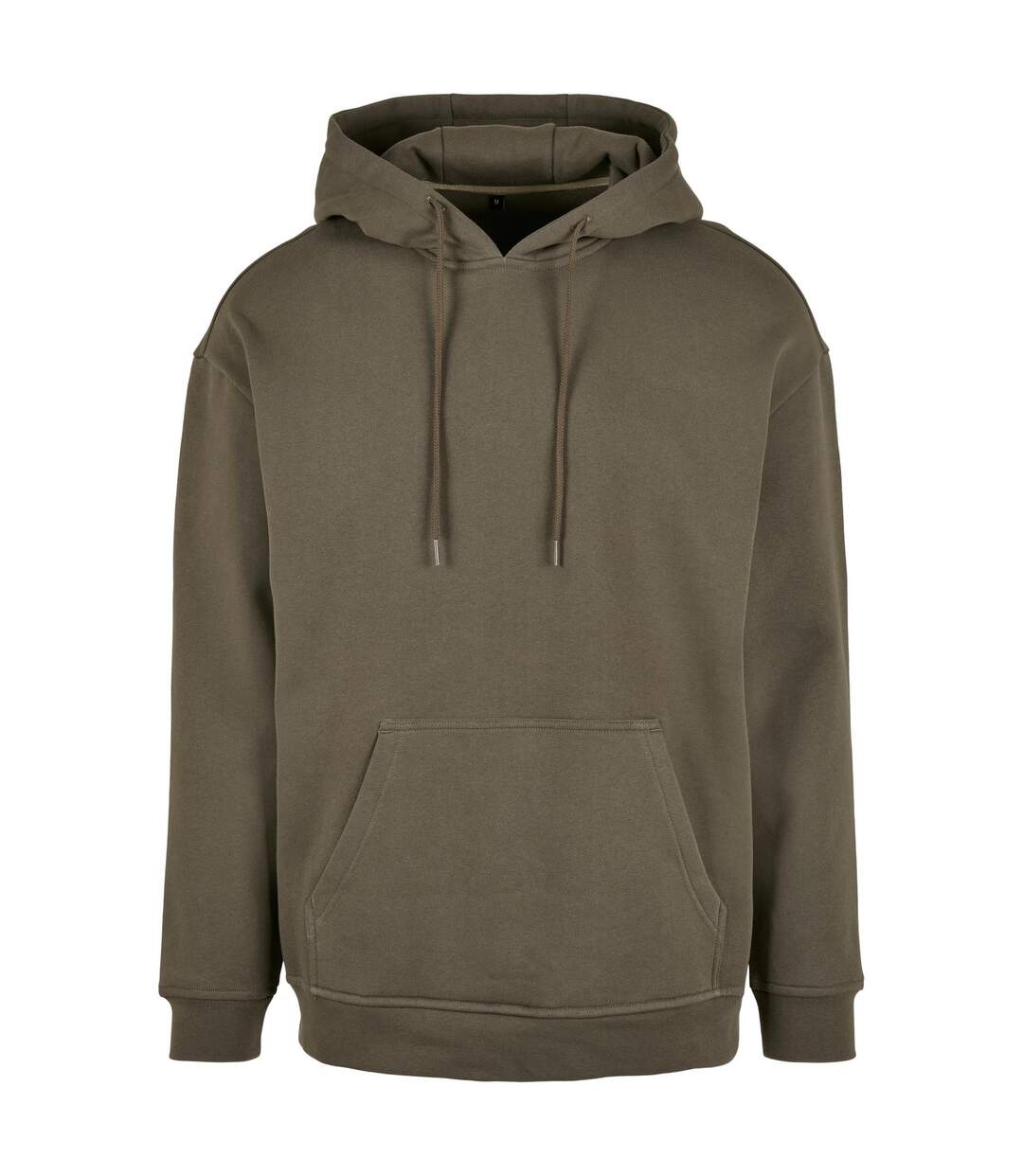 Sweat À Capuche Homme Olive Build Your Brand-1