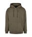 Sweat À Capuche Homme Olive Build Your Brand-1