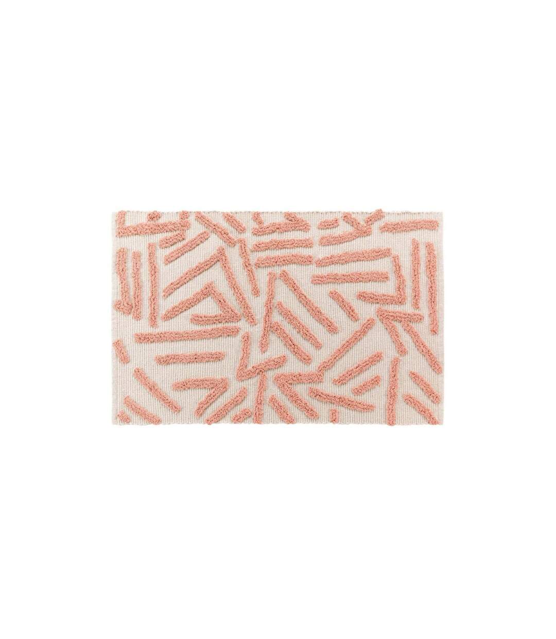 Tapis Déco Tufté Athena 60x90cm Rose-1