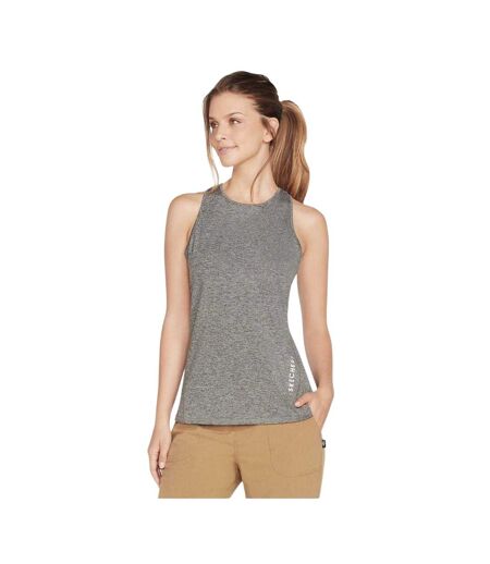 Womens/ladies Blissful Diamond Tank Top Black Skechers
