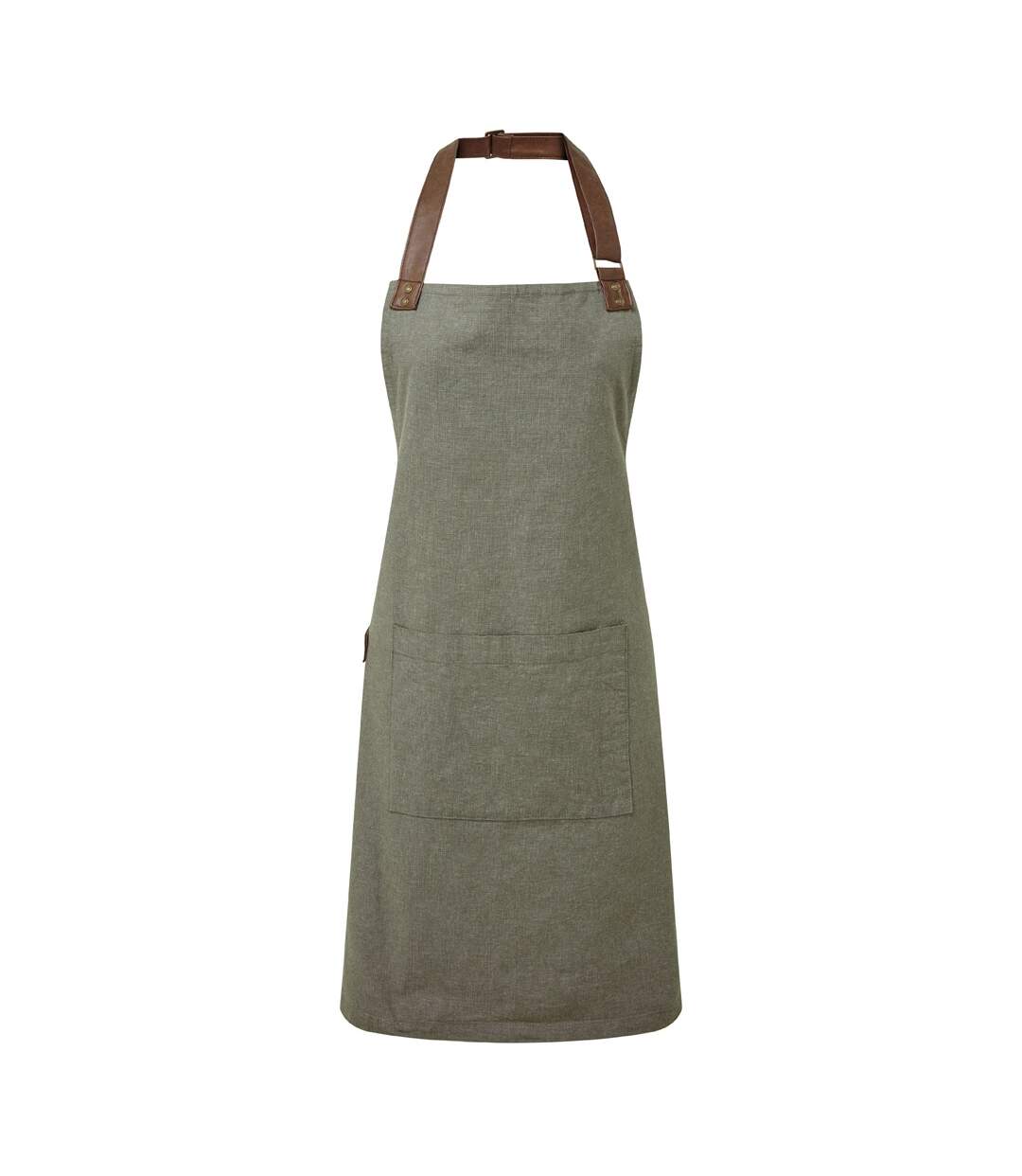 Adults unisex annex bib apron one size navy Premier-2