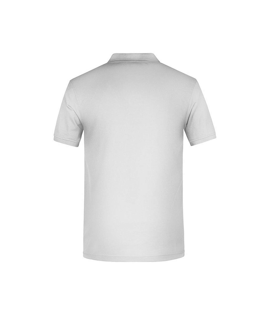 Polo Bio Workwear Homme Blanc James And Nicholson-2