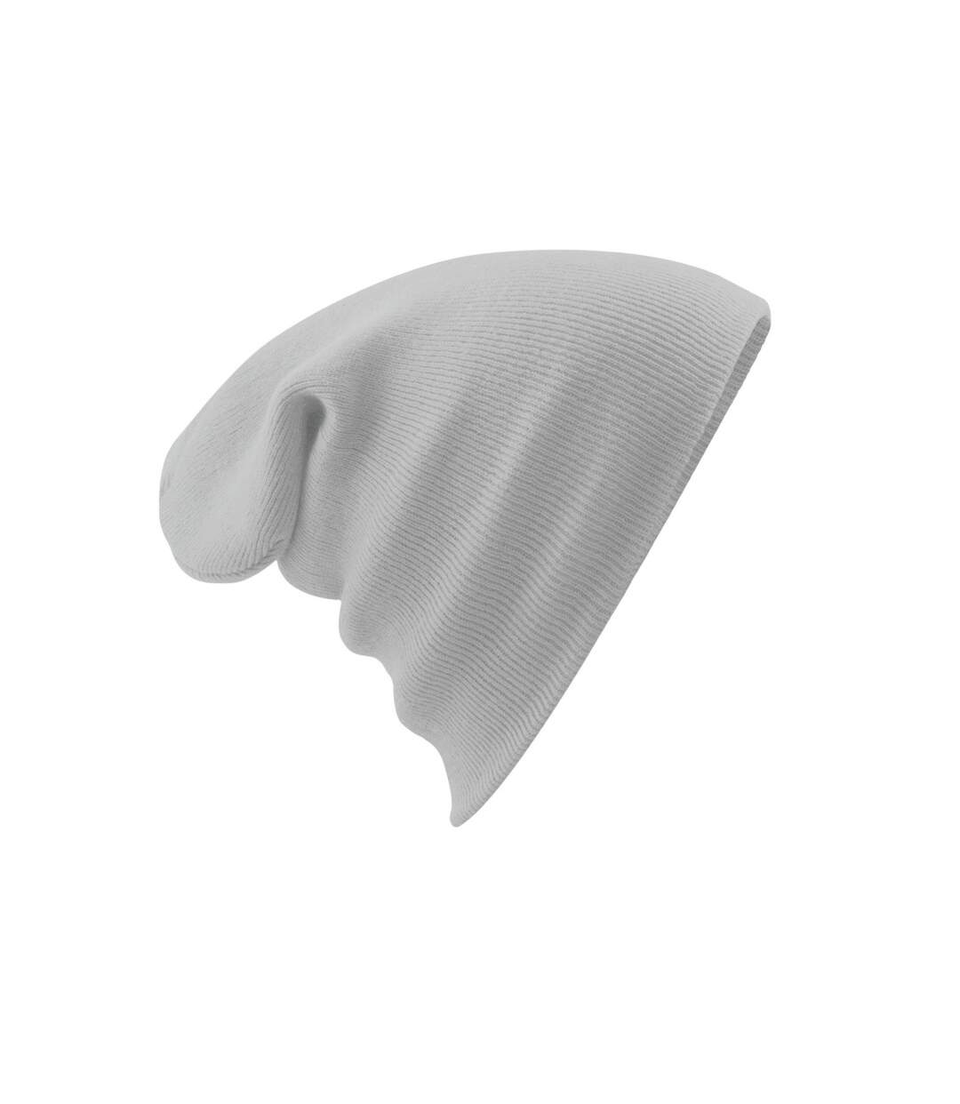 Unisex original cuffed beanie winter hat light grey Beechfield-2