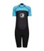 Womens/ladies Shorty Wetsuit Tahoe Blue Black Regatta-1