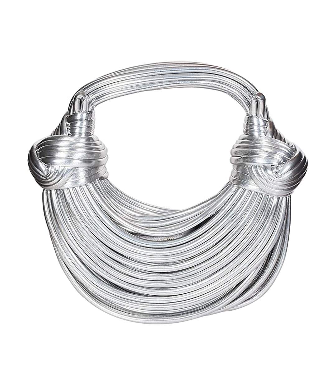 Metallic Shoulder Bag One Size Silver Where´s That From-2