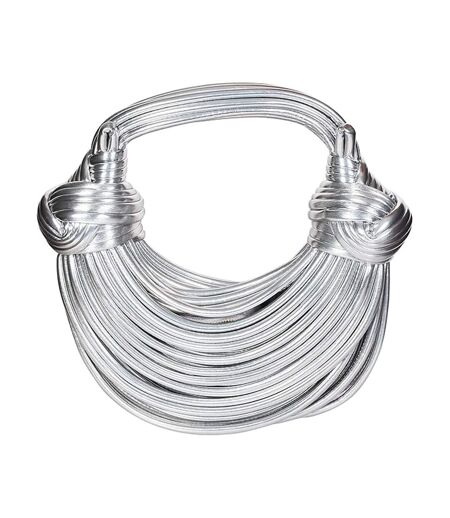 Metallic Shoulder Bag One Size Silver Where´s That From