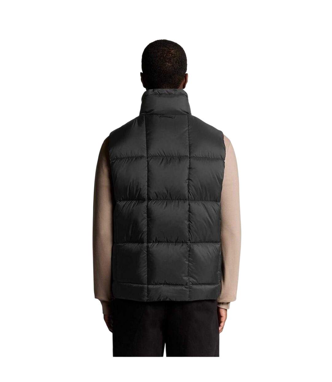 Doudoune Matelassée Sans Manches À Col Montant Cocoon Homme Noir Lyle & Scott-2