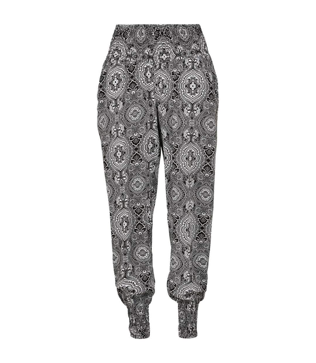 Womens/ladies Sarong Pants Grey Urban Classics-1