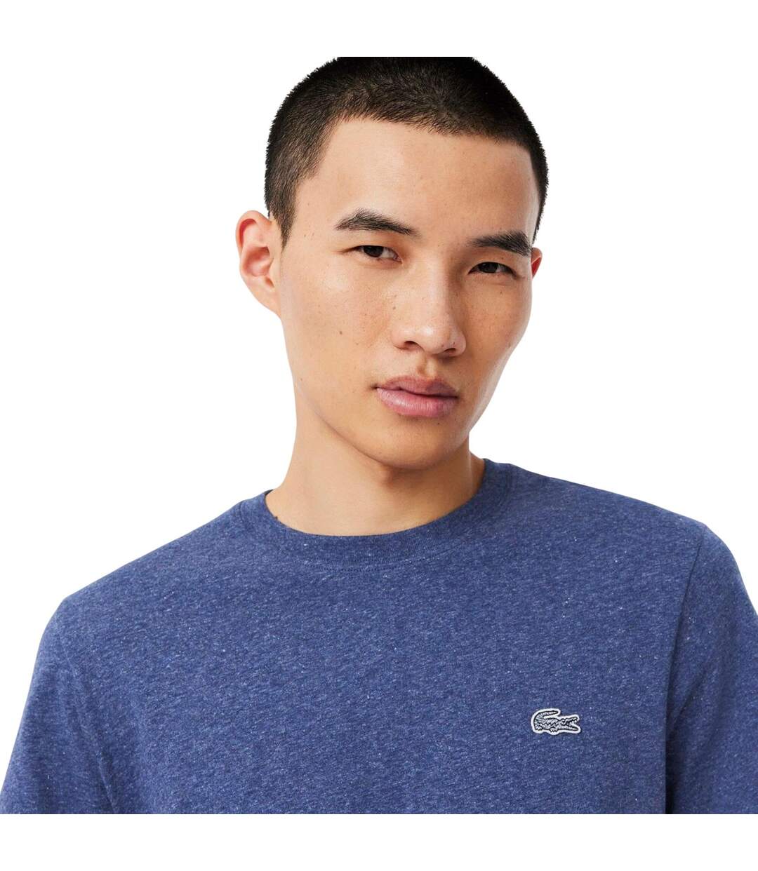 T-shirt Homme Bleu Marine Lacoste-4