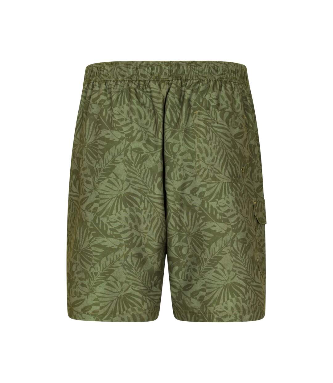 Mens Ocean Tropical Board Shorts Dark Khaki Mountain Warehouse-3