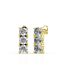 Boucles d'oreilles Tri, Cristal d'Autriche-1