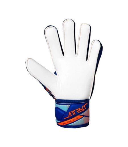 Gants De Gardien De But Attrakt Solid Enfant Bleu Orange Reusch